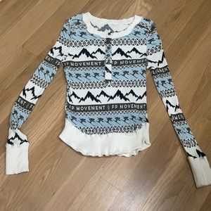 Free People Movement Apres Ski Thermal Size Large
